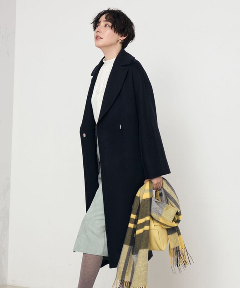 Ravissant Laviere「ハンドステッチベルテッドコート」|ダッフルコート|