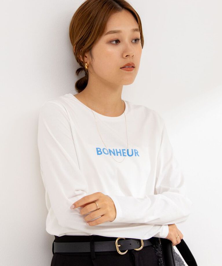 NOLLEY'S「ロゴプリント ロンT」|Tシャツ・カットソー|