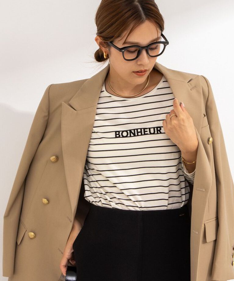 NOLLEY'S「ロゴプリント ロンT」|Tシャツ・カットソー|