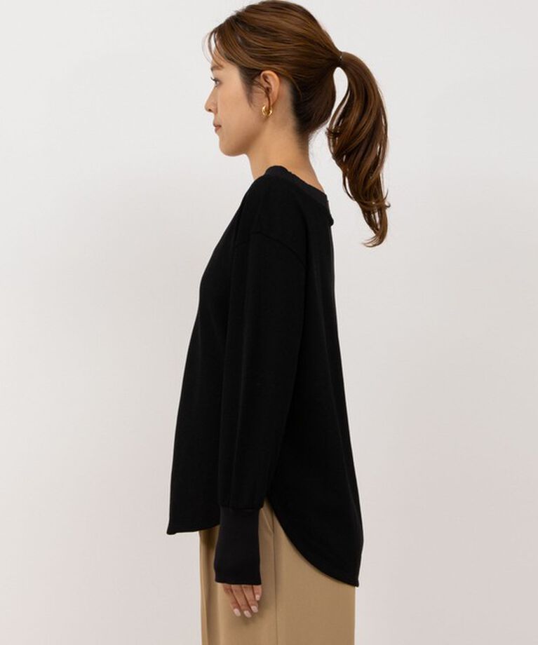 NOLLEY'S sophi「シアーワッフルボートプルオーバーカットソー」|Tシャツ・カットソー|