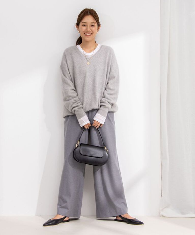 NOLLEY'S「《セットアップ対応》ウォッシャブル両面起毛イージーワイドパンツ」|その他|