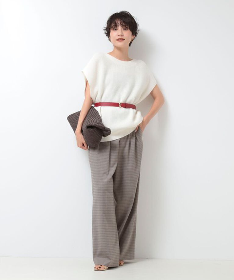 NOLLEY'S「ラウンドラインバックルベルト made in Italy」|ベルト|