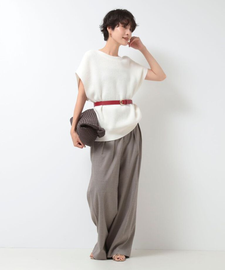 NOLLEY'S「ラウンドラインバックルベルト made in Italy」|ベルト|