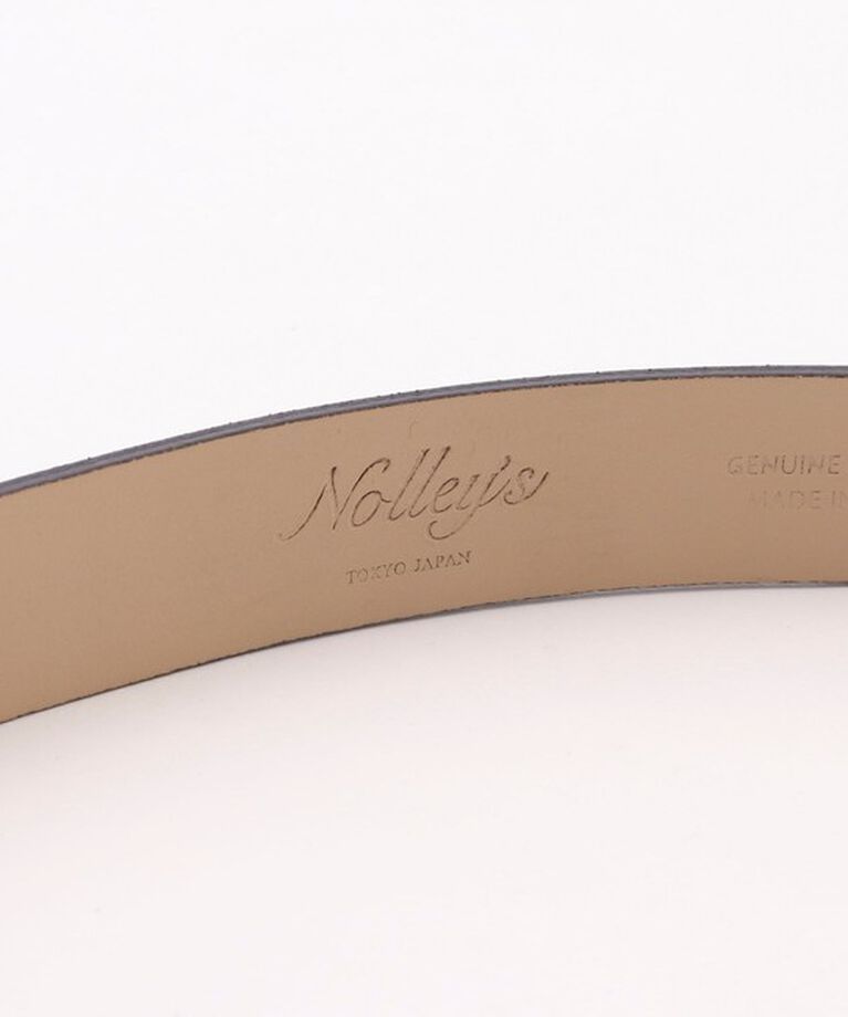 NOLLEY'S「ラウンドラインバックルベルト made in Italy」|ベルト|
