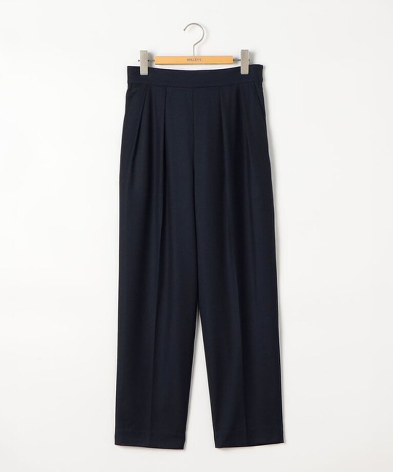 NOLLEY'S「《セットアップ対応》ウォッシャブルツータックテーパードパンツ」|その他|