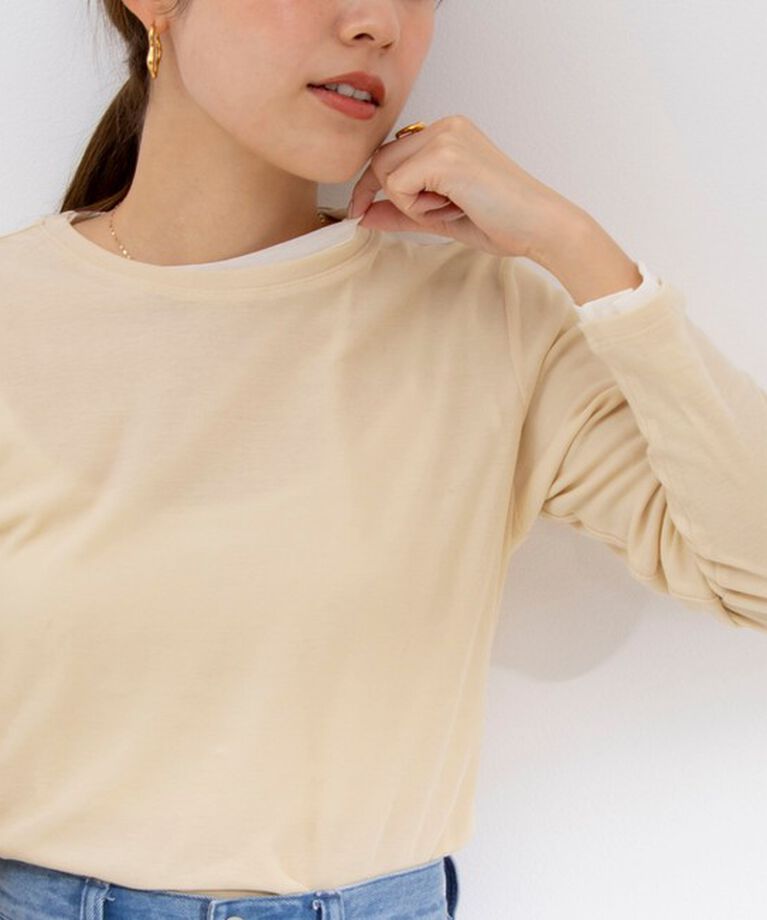 NOLLEY'S sophi「シアーフライス ロンT」|Tシャツ・カットソー|
