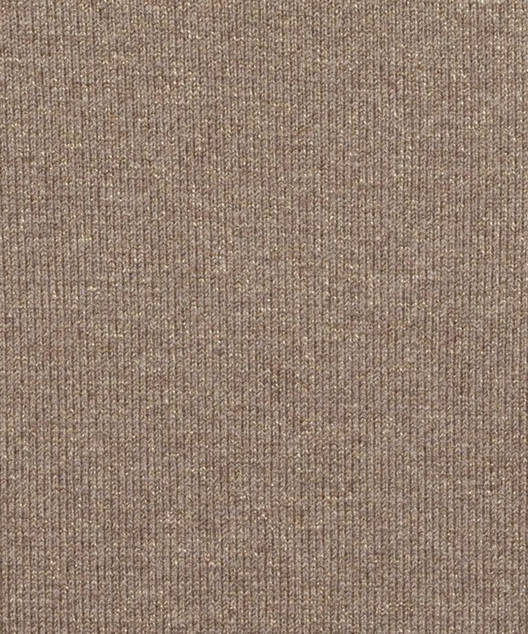 NOLLEY'S sophi「《手洗い可能》ラメ総針Vネックコクーンワンピース」|ワンピース|