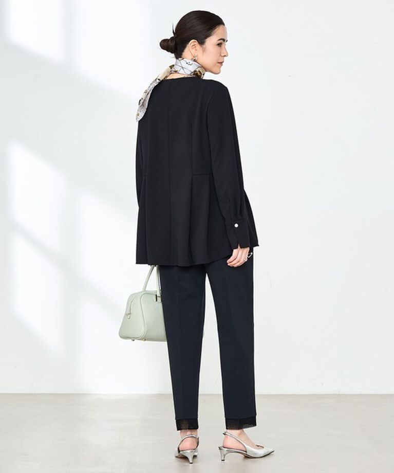 NOLLEY'S「ウォッシャブル裾レースジャージパンツ」|その他|