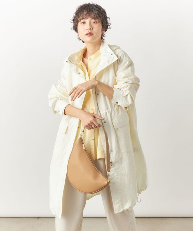 NOLLEY'S sophi「撥水タッサー HOOD COAT」|ダッフルコート|