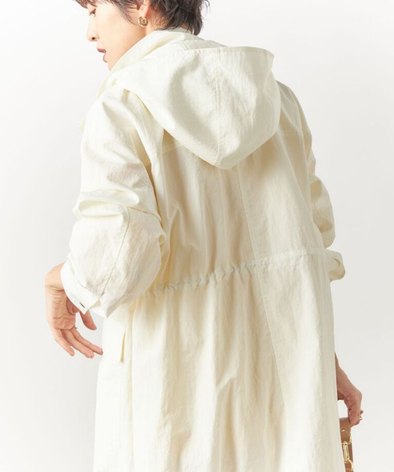NOLLEY'S sophi「撥水タッサー HOOD COAT」|ダッフルコート|