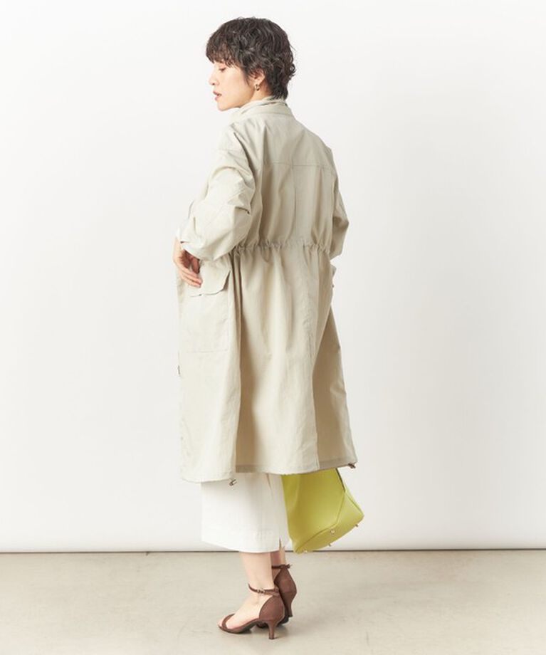NOLLEY'S sophi「撥水タッサー HOOD COAT」|ダッフルコート|