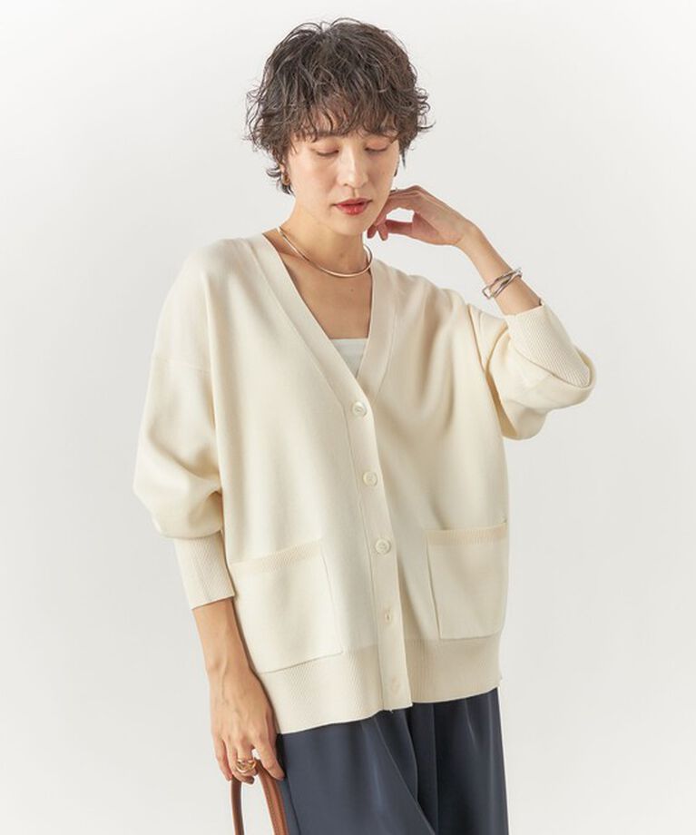 NOLLEY'S sophi「《手洗い可能》Vネックカーディガン」|カーディガン|