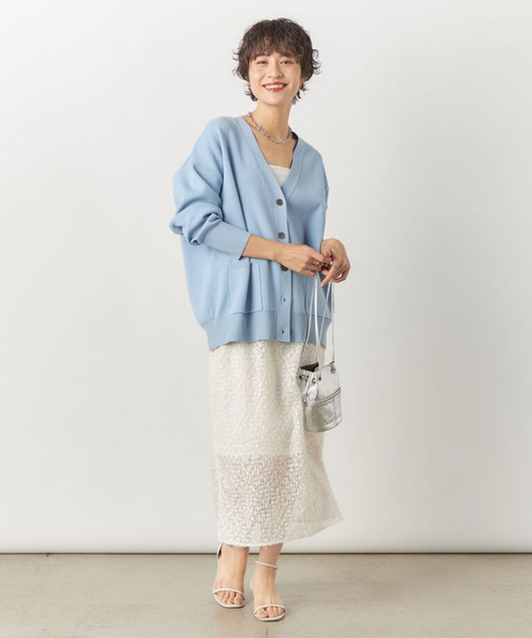 NOLLEY'S sophi「《手洗い可能》Vネックカーディガン」|カーディガン|