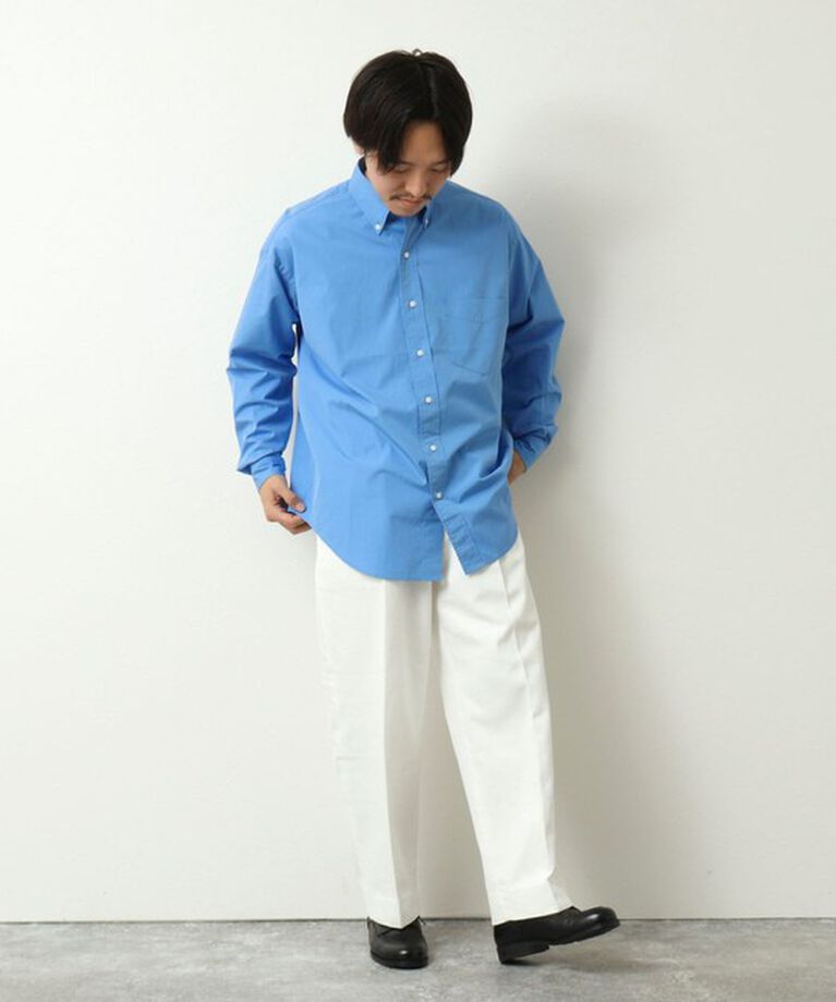 WORK ABOUT「NSOK デニム2タックワイドパンツ 25SS」|デニム|