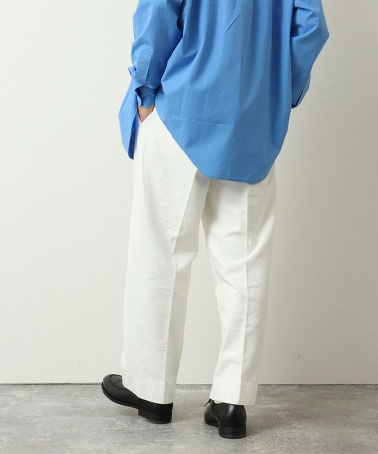 WORK ABOUT「NSOK デニム2タックワイドパンツ 25SS」|デニム|