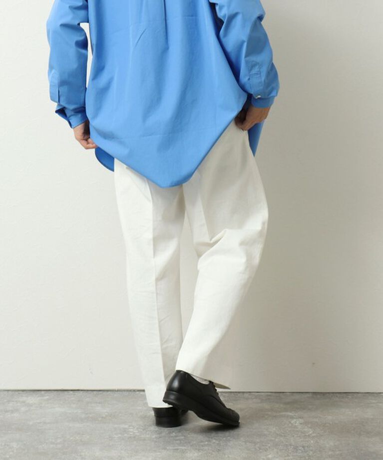 WORK ABOUT「NSOK デニム2タックワイドパンツ 25SS」|デニム|