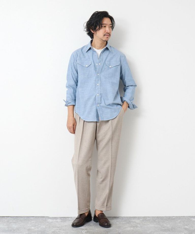 NOLLEY'S goodman「1970s American Cotton ウエスタンシャツ」|シャツ・ブラウス|