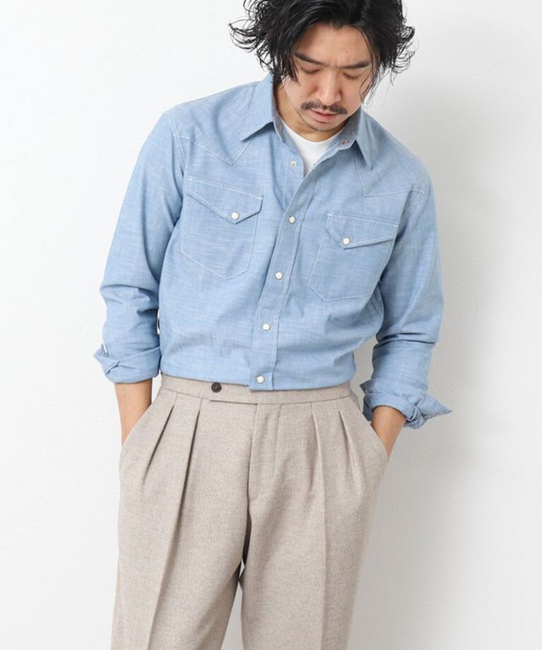 NOLLEY'S goodman「1970s American Cotton ウエスタンシャツ」|シャツ・ブラウス|