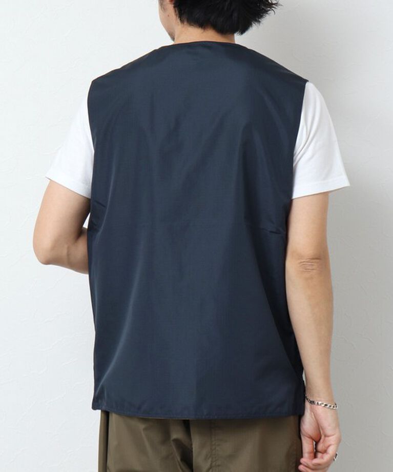 NOLLEY'S goodman「【TAION/タイオン】ノンダウン ミリタリー リバーシブル Vネックベスト 25SS」|ベスト・ジレ|