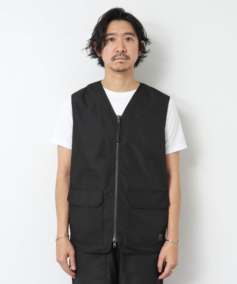 NOLLEY'S goodman「【TAION/タイオン】ノンダウン ミリタリー リバーシブル Vネックベスト 25SS」|ベスト・ジレ|