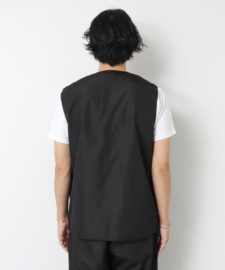 NOLLEY'S goodman「【TAION/タイオン】ノンダウン ミリタリー リバーシブル Vネックベスト 25SS」|ベスト・ジレ|