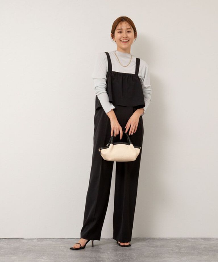 NOLLEY'S「【追加】ウォッシャブルラッフルパーツ付きオールインワン」|オールインワン|