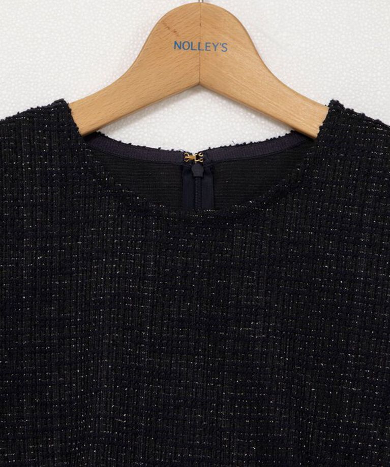 NOLLEY'S「ツイーディージャージペプラムプルオーバーカットソー」|Tシャツ・カットソー|