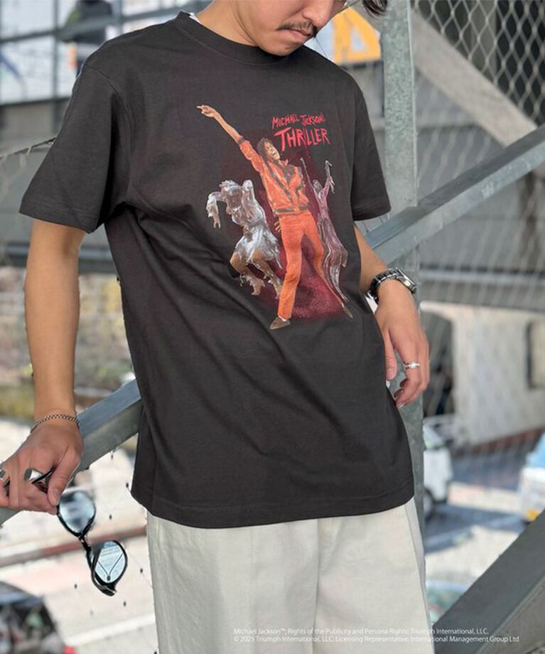 NOLLEY'S goodman「【GOOD ROCK SPEED】別注 MICHAEL JACKSON T 25SS」|Tシャツ・カットソー|