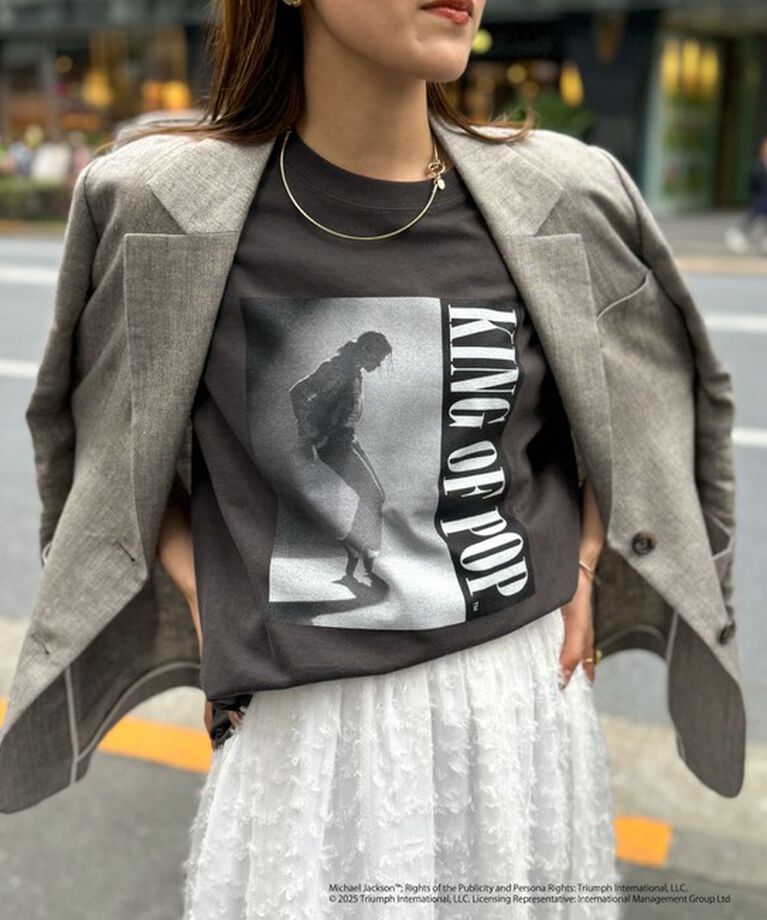 NOLLEY'S goodman「【GOOD ROCK SPEED】別注 MICHAEL JACKSON T 25SS」|Tシャツ・カットソー|