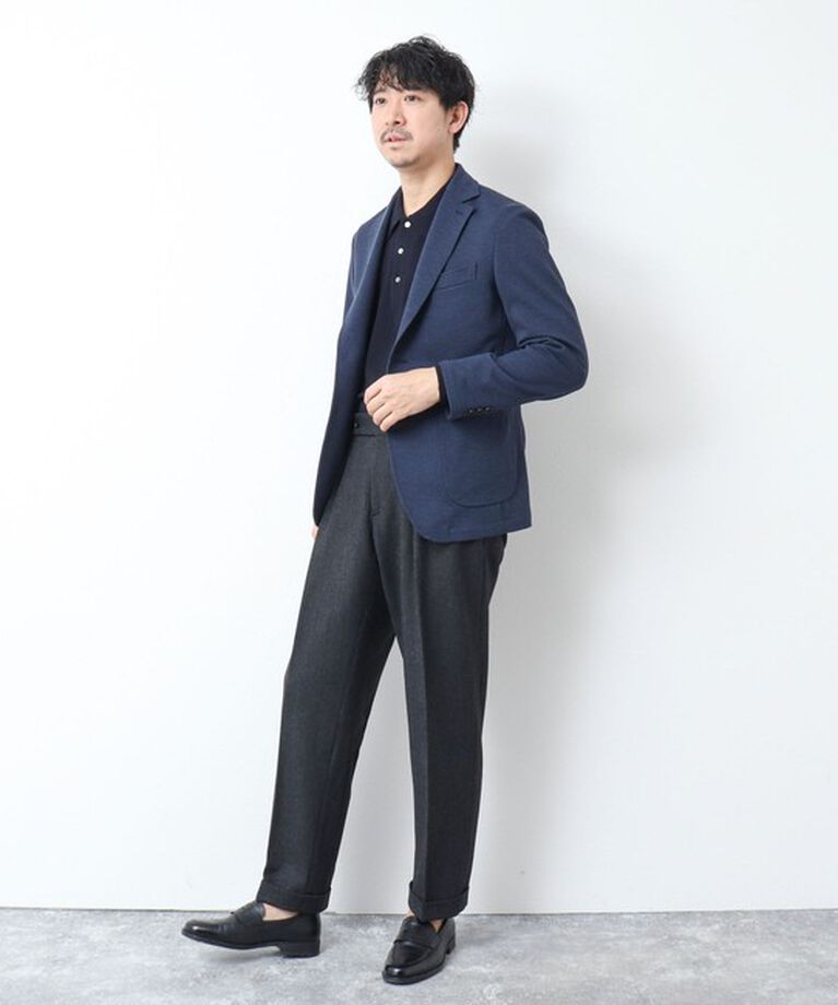 NOLLEY'S goodman「NSN ハイゲージ成型 ポロニット 25SS」|ニット・セーター|