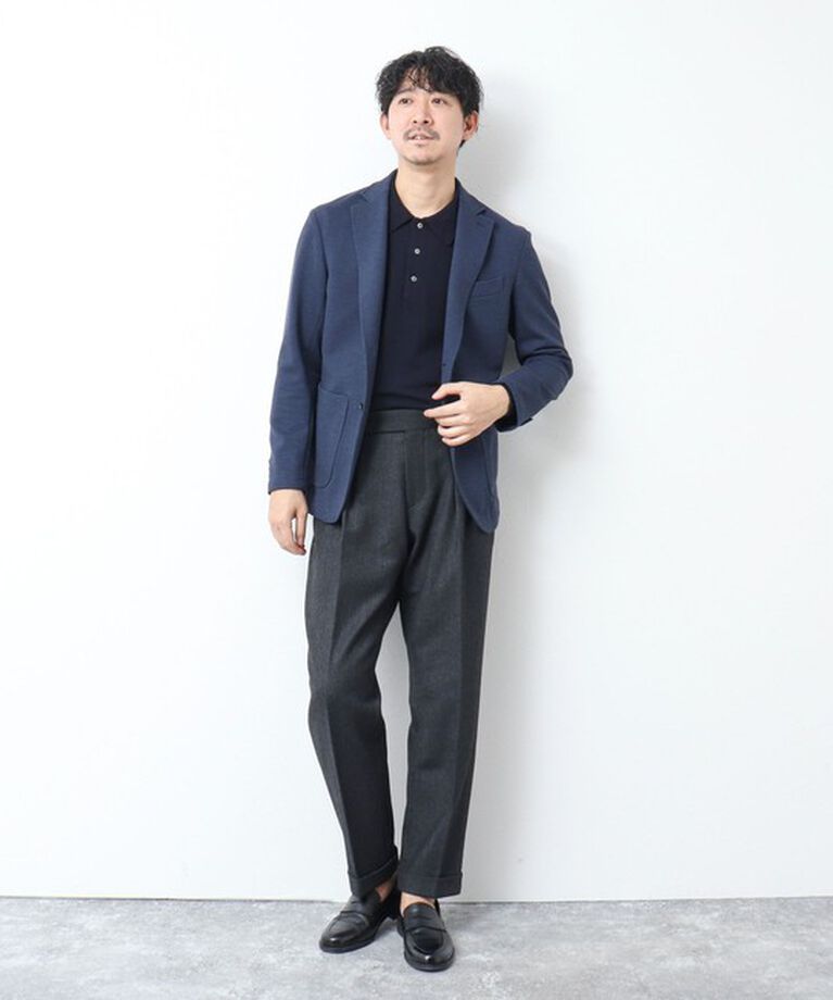 NOLLEY'S goodman「NSN ハイゲージ成型 ポロニット 25SS」|ニット・セーター|