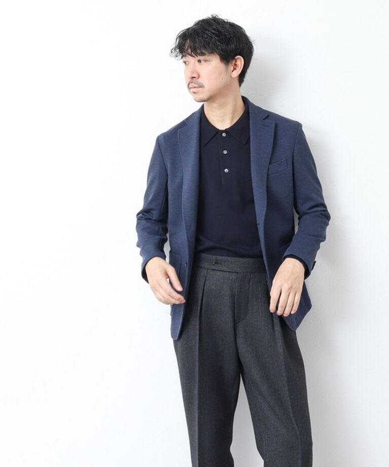 NOLLEY'S goodman「NSN ハイゲージ成型 ポロニット 25SS」|ニット・セーター|