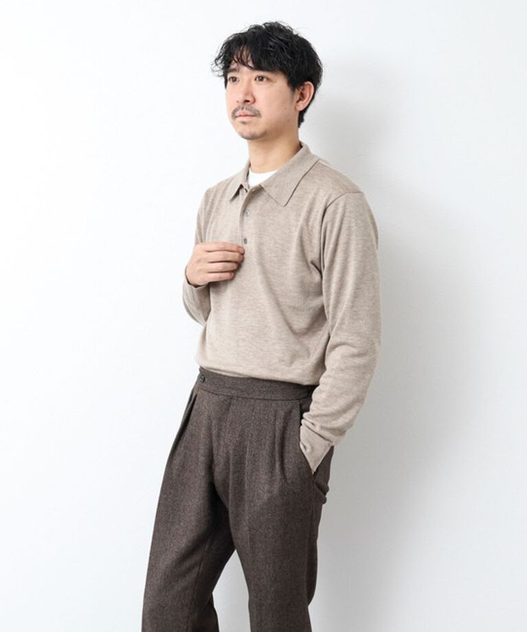 NOLLEY'S goodman「NSN ハイゲージ成型 ポロニット 25SS」|ニット・セーター|