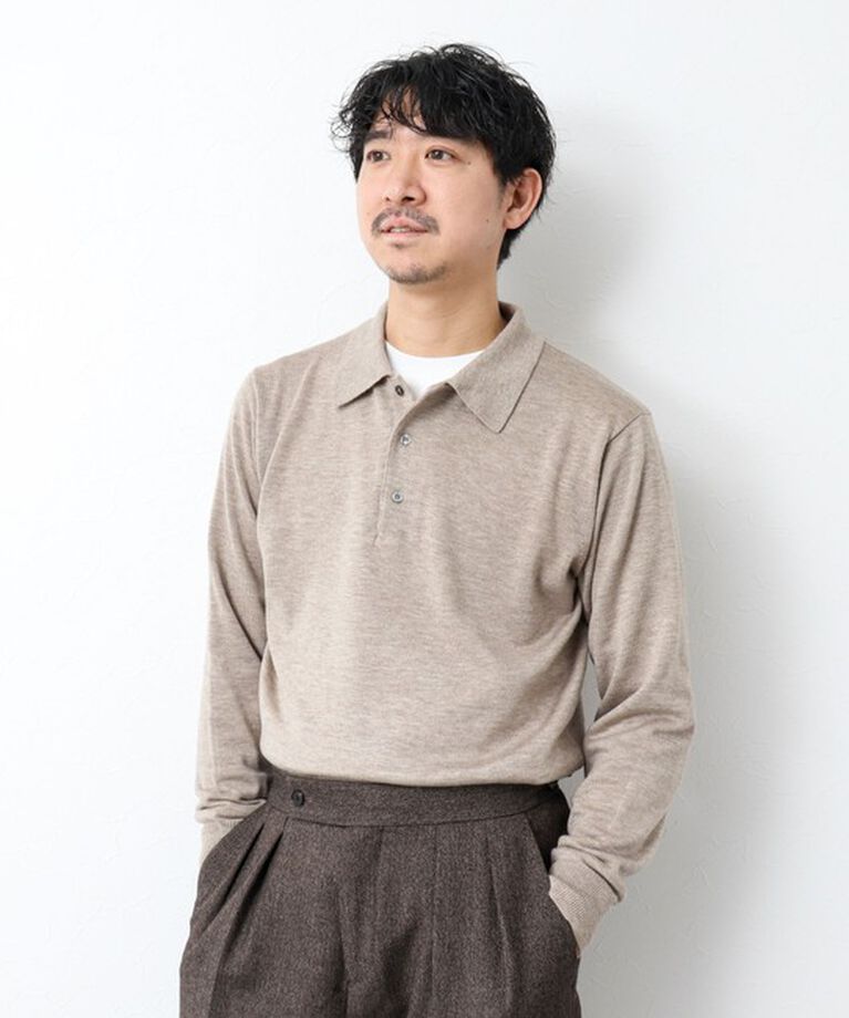 NOLLEY'S goodman「NSN ハイゲージ成型 ポロニット 25SS」|ニット・セーター|