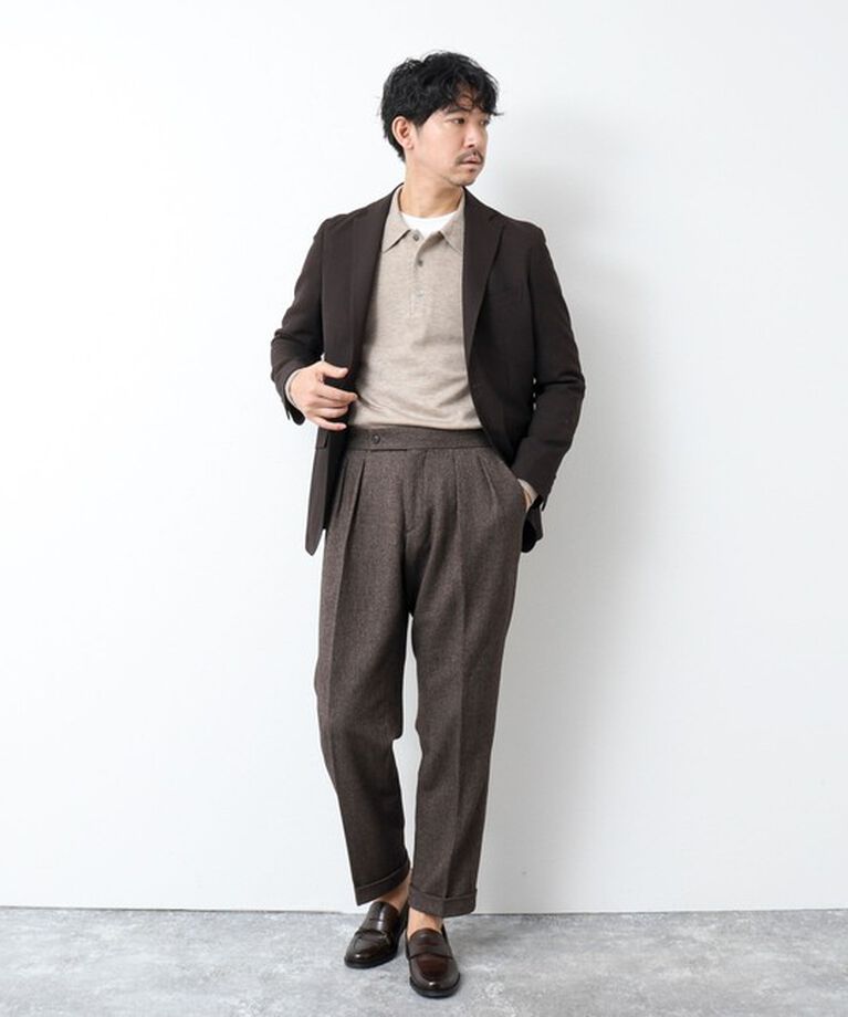 NOLLEY'S goodman「NSN ハイゲージ成型 ポロニット 25SS」|ニット・セーター|