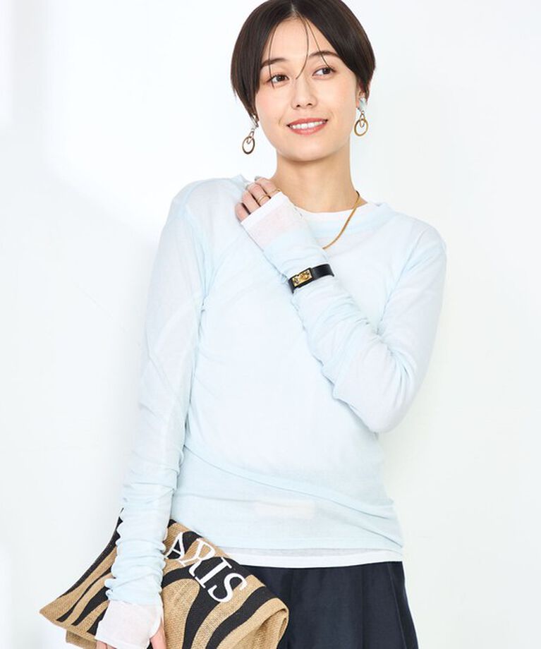 NOLLEY'S「MY STANDARD シアーロンT」|Tシャツ・カットソー|