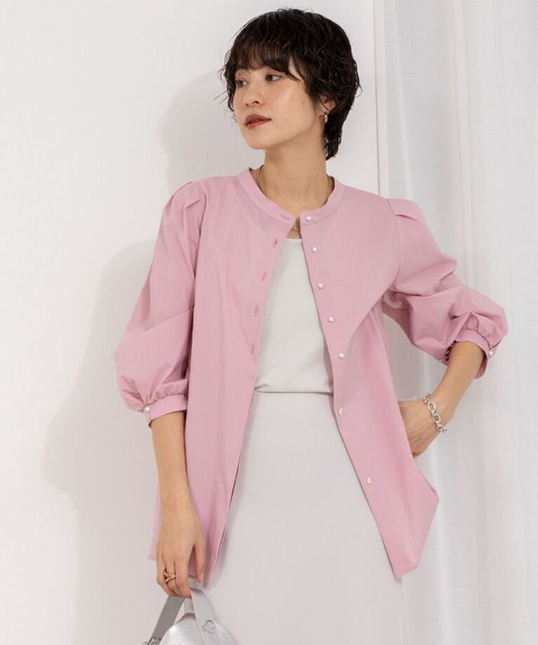 NOLLEY'S「《手洗い可能》サテン×ベア天2WAYタンクトップ」|タンクトップ|