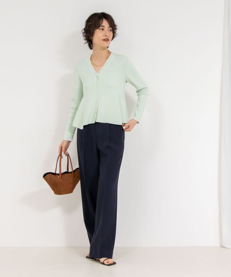 NOLLEY'S sophi「《セットアップ対応》ウォッシャブルドライワイドパンツ」|その他|