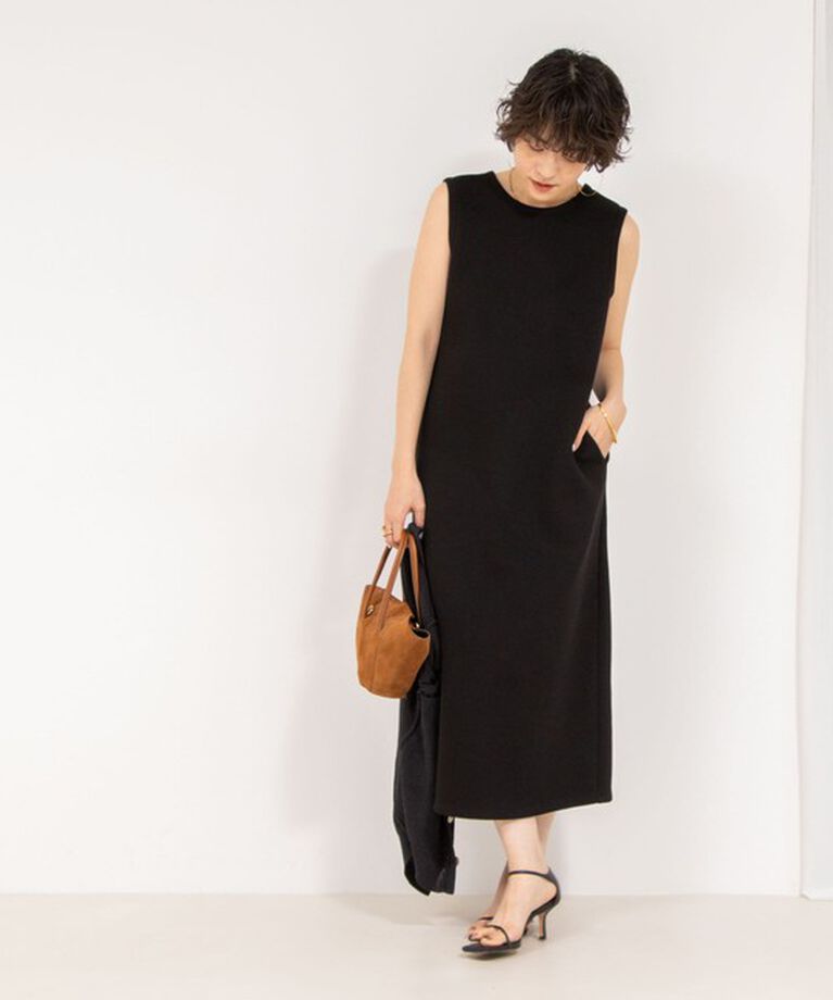 NOLLEY'S「【MD 二見☆別注】ウォッシャブルダブルフェイスカットワンピース」|ワンピース|