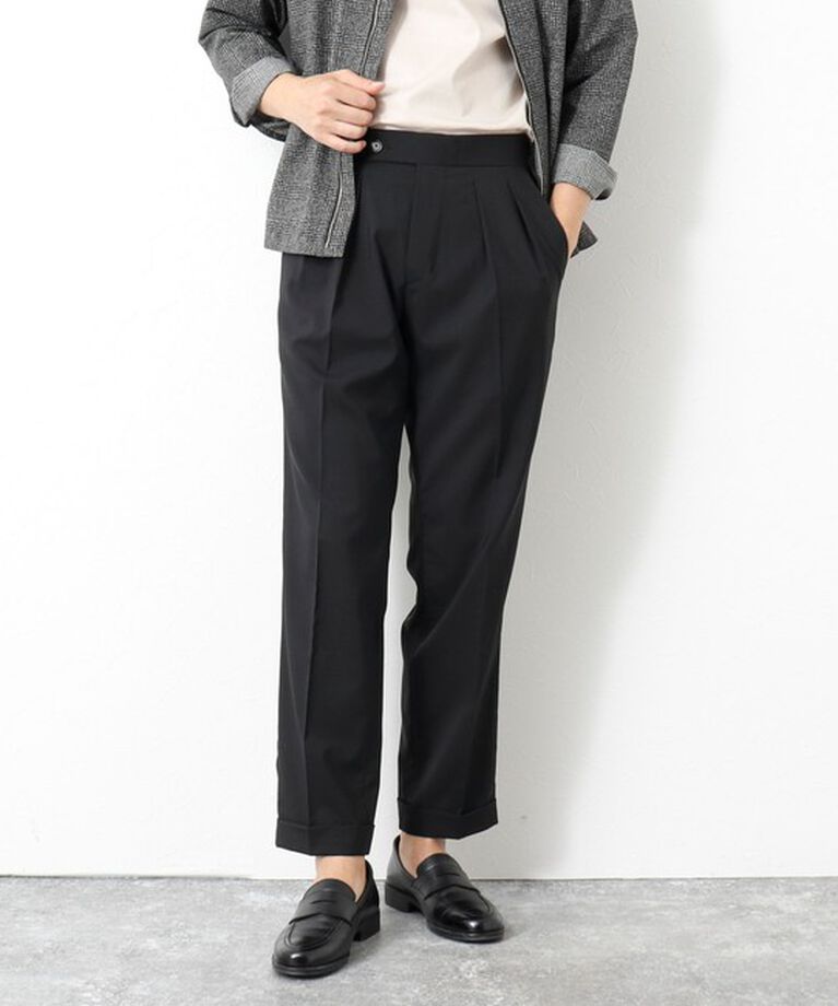 WORK ABOUT「NSN アジャスター付2タックスラックス 25SS」|スラックス|