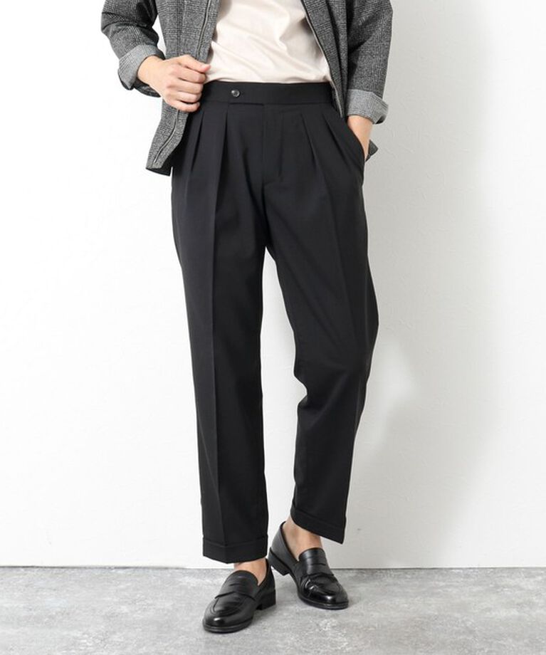 WORK ABOUT「NSN アジャスター付2タックスラックス 25SS」|スラックス|