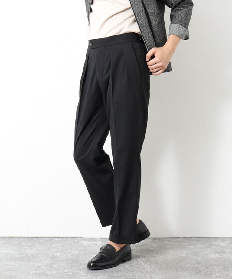 WORK ABOUT「NSN アジャスター付2タックスラックス 25SS」|スラックス|