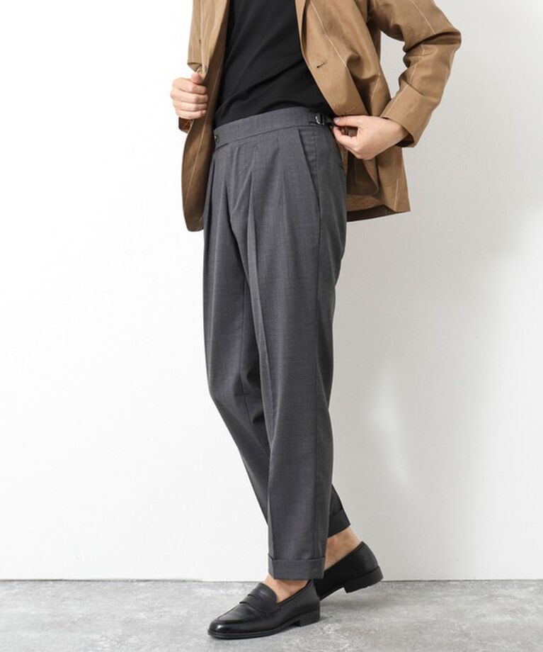 WORK ABOUT「NSN アジャスター付2タックスラックス 25SS」|スラックス|