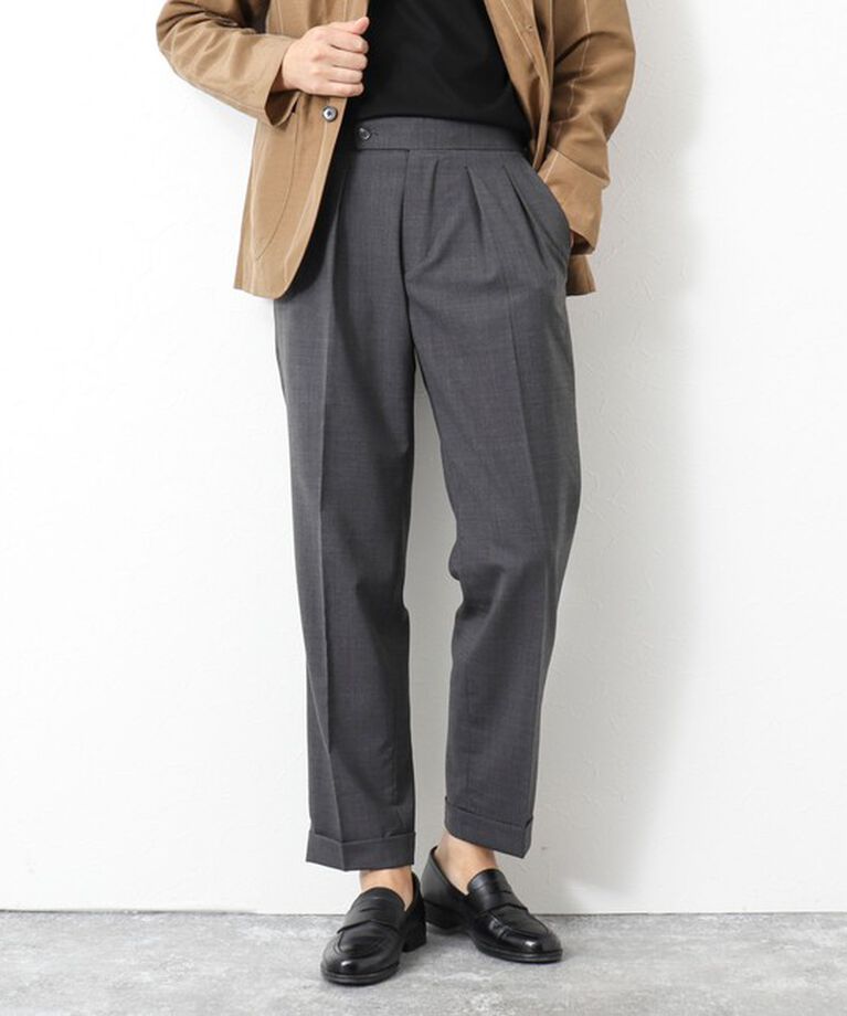 WORK ABOUT「NSN アジャスター付2タックスラックス 25SS」|スラックス|