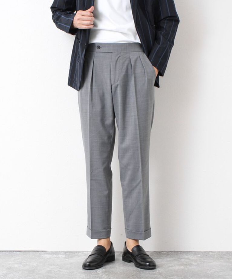 WORK ABOUT「NSN アジャスター付2タックスラックス 25SS」|スラックス|