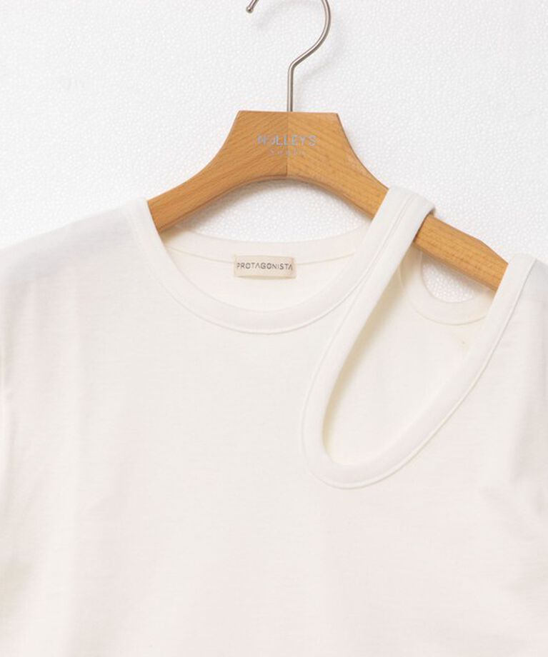 NOLLEY'S sophi「【PROTAGONISTA/プロタゴニスタ】Cut T-Shirt」|Tシャツ・カットソー|