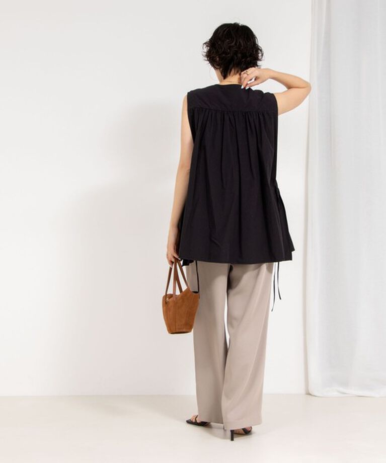 NOLLEY'S sophi「【PROTAGONISTA/プロタゴニスタ】Sleeveless Flare Tops」|シャツ・ブラウス|