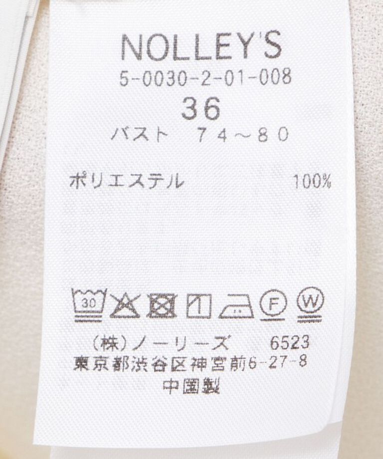 NOLLEY'S sophi「ジョーゼットリボンブラウス」|シャツ・ブラウス|