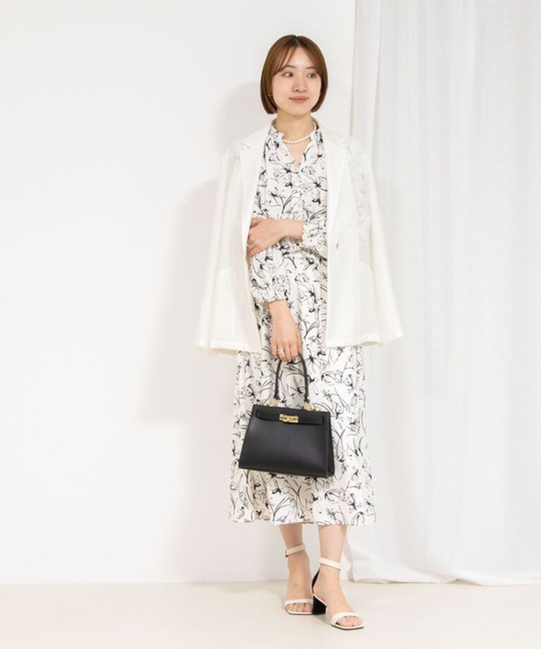 NOLLEY'S sophi「ウォッシャブルジョーゼットフレアワンピース」|ワンピース|