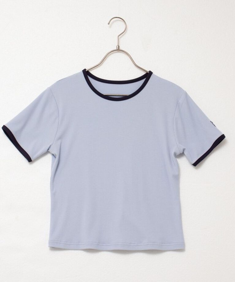 NOLLEY'S「【MAQWEL/マクウェル】リンガーリブ半袖Tシャツ」|Tシャツ・カットソー|